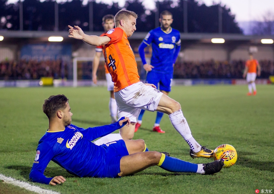英甲afc温布尔登2-0索森德联