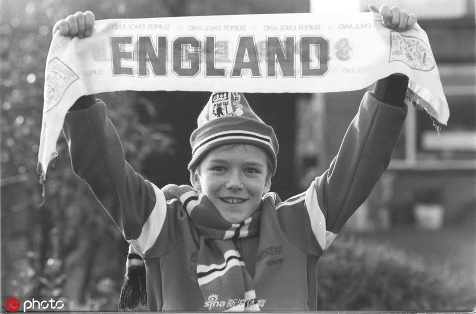 体坛老照片之贝克汉姆