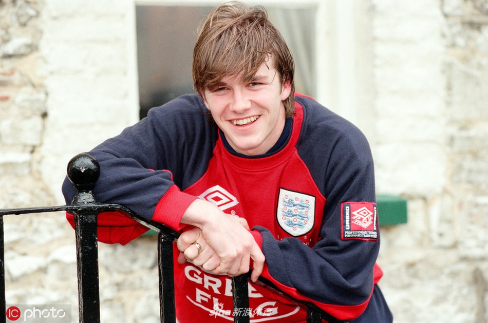 体坛老照片之贝克汉姆