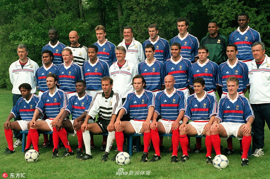 体坛老照片：齐达内