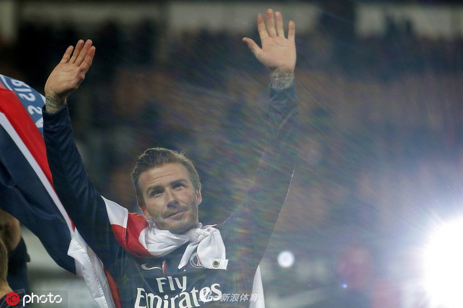 体坛老照片之贝克汉姆