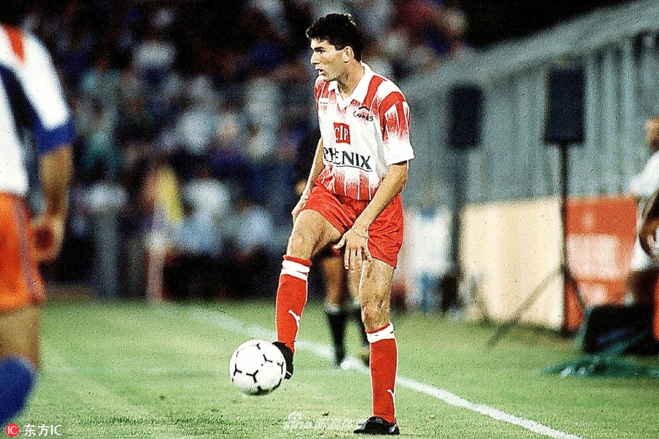 体坛老照片：齐达内