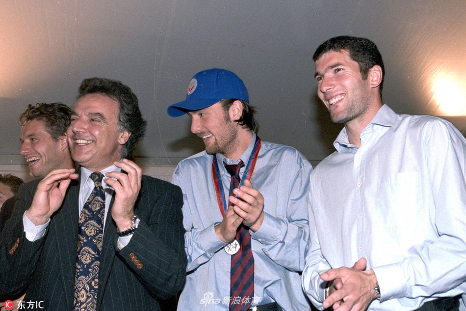 体坛老照片：齐达内