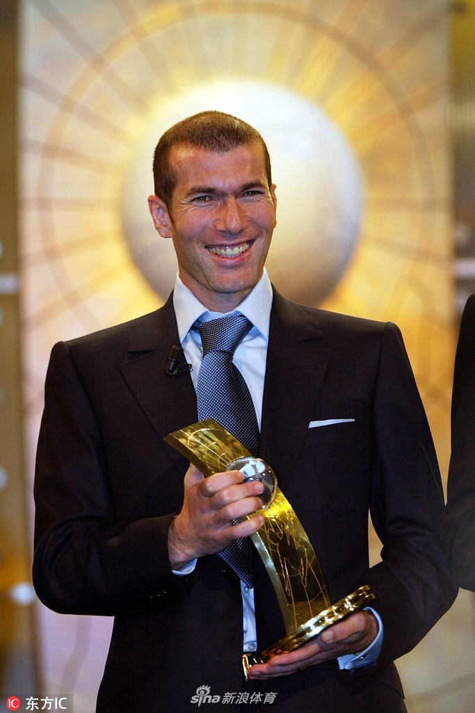 体坛老照片：齐达内