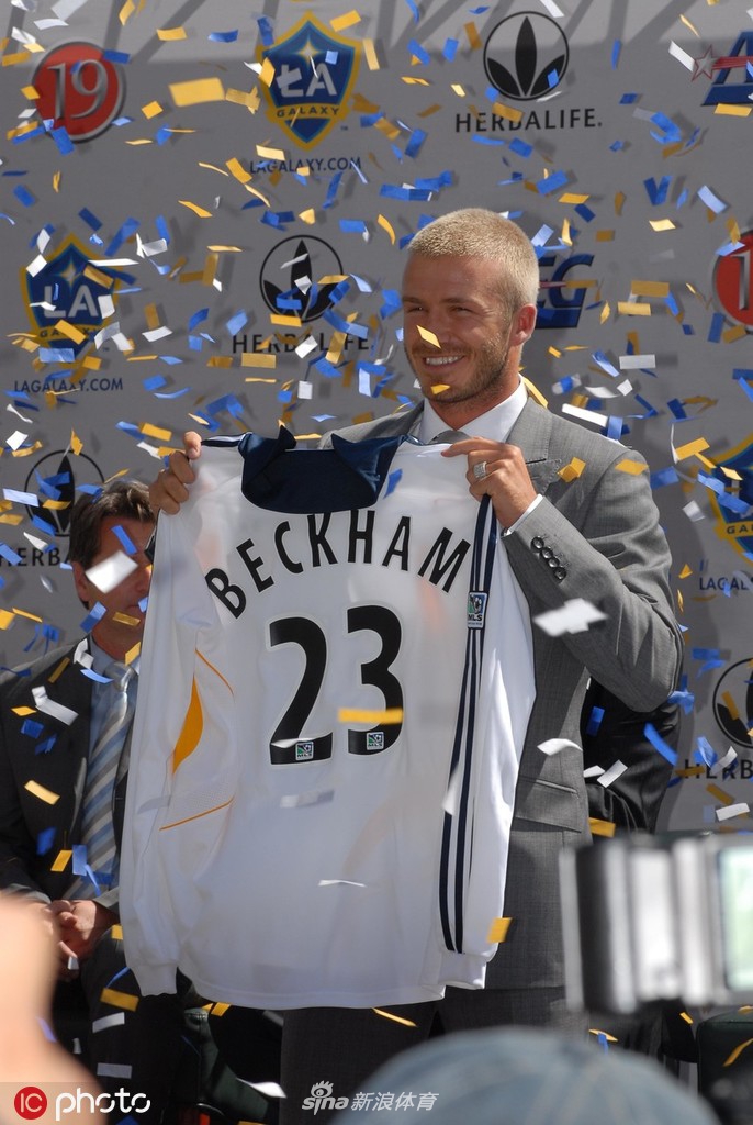 体坛老照片之贝克汉姆