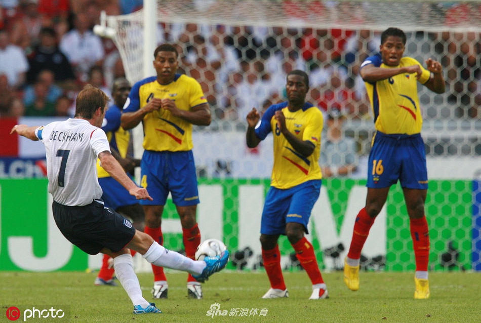 体坛老照片之贝克汉姆