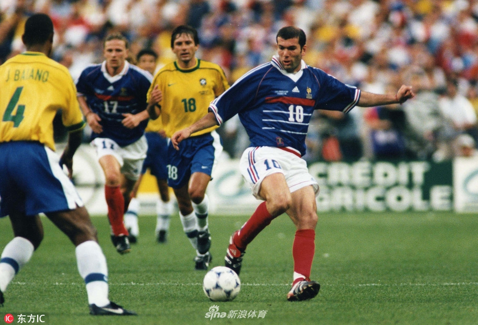 体坛老照片：齐达内