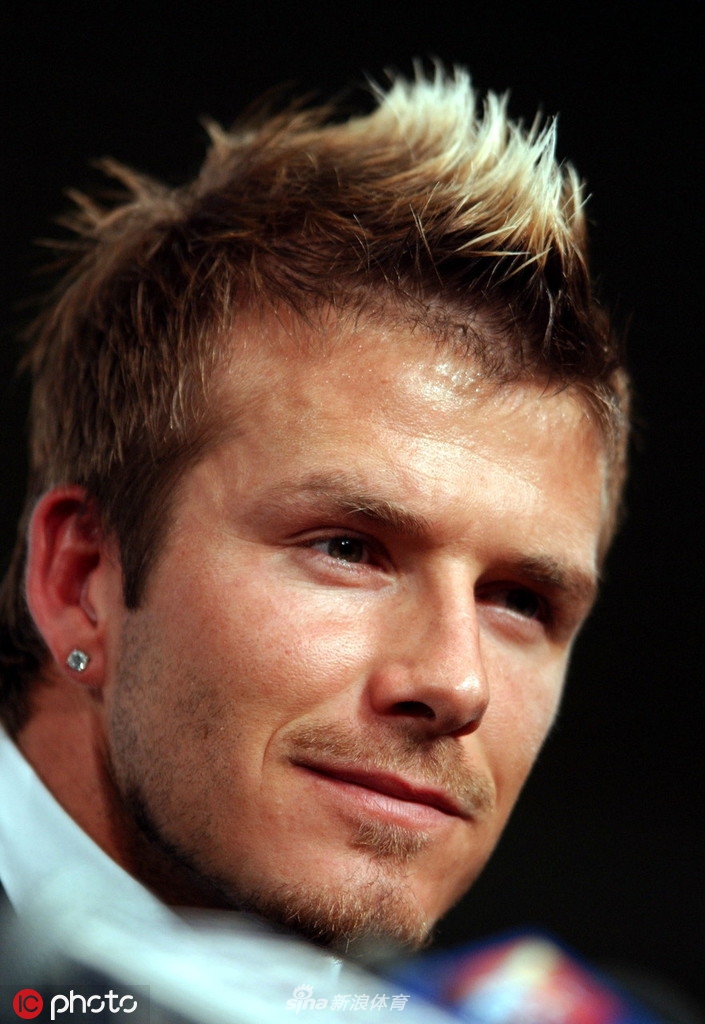 体坛老照片之贝克汉姆