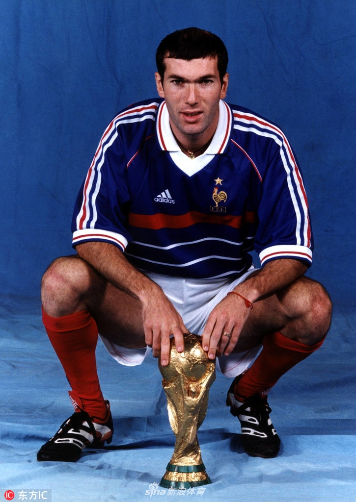 体坛老照片：齐达内