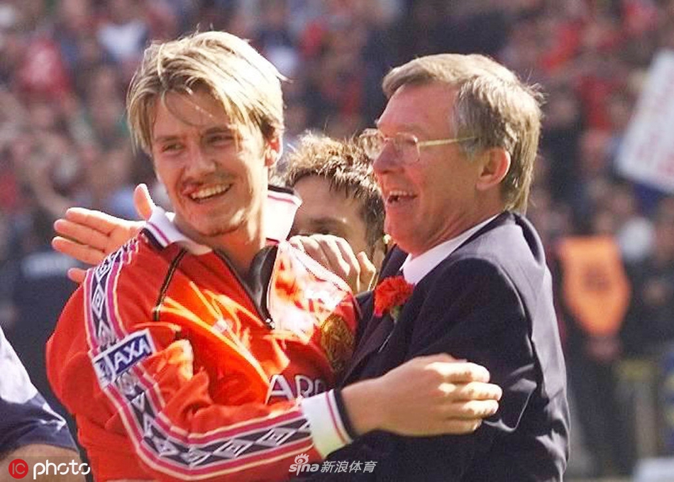 体坛老照片之贝克汉姆