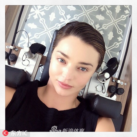 健身女神：维密超模米兰达-可儿