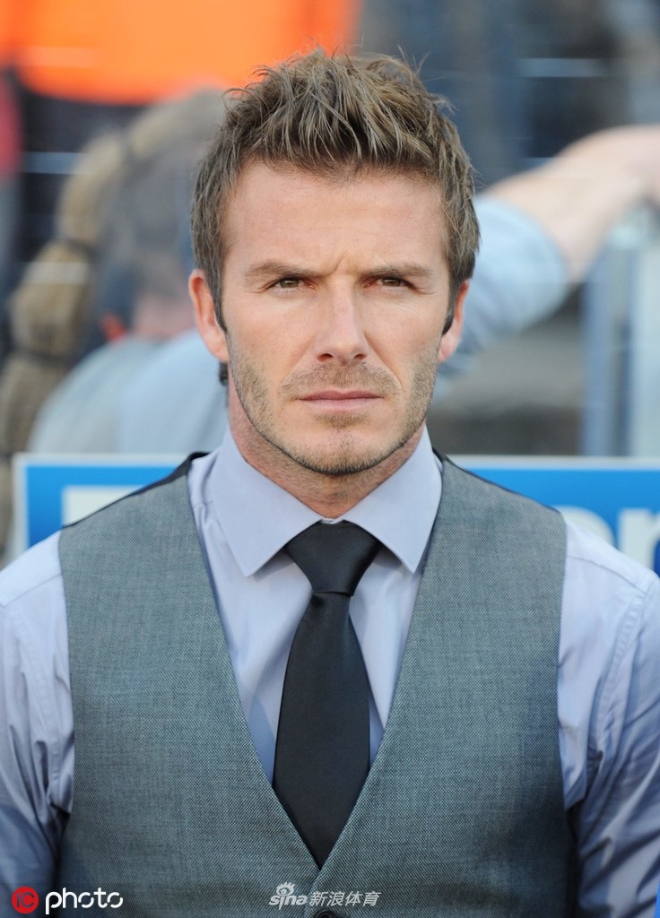 体坛老照片之贝克汉姆
