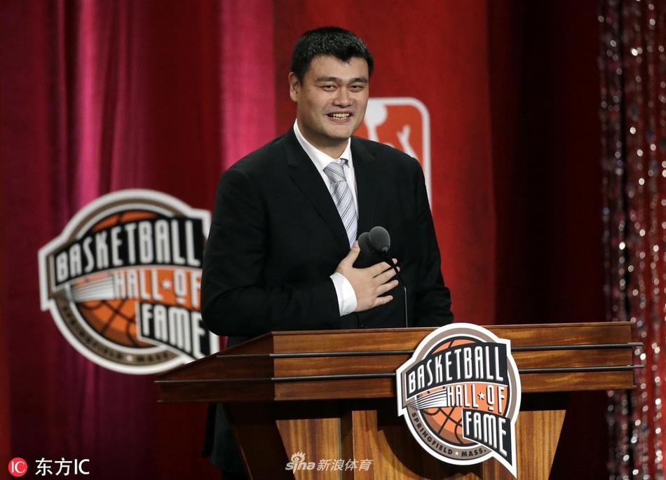 姚明入选名人堂