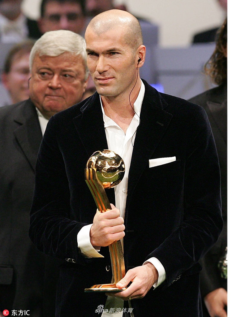 体坛老照片：齐达内