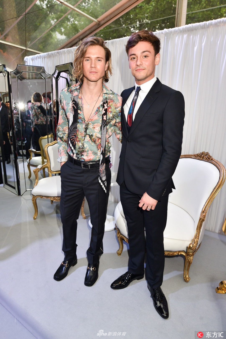 英国伦敦,2017《glamour》年度女性颁奖礼,汤姆-戴利出席