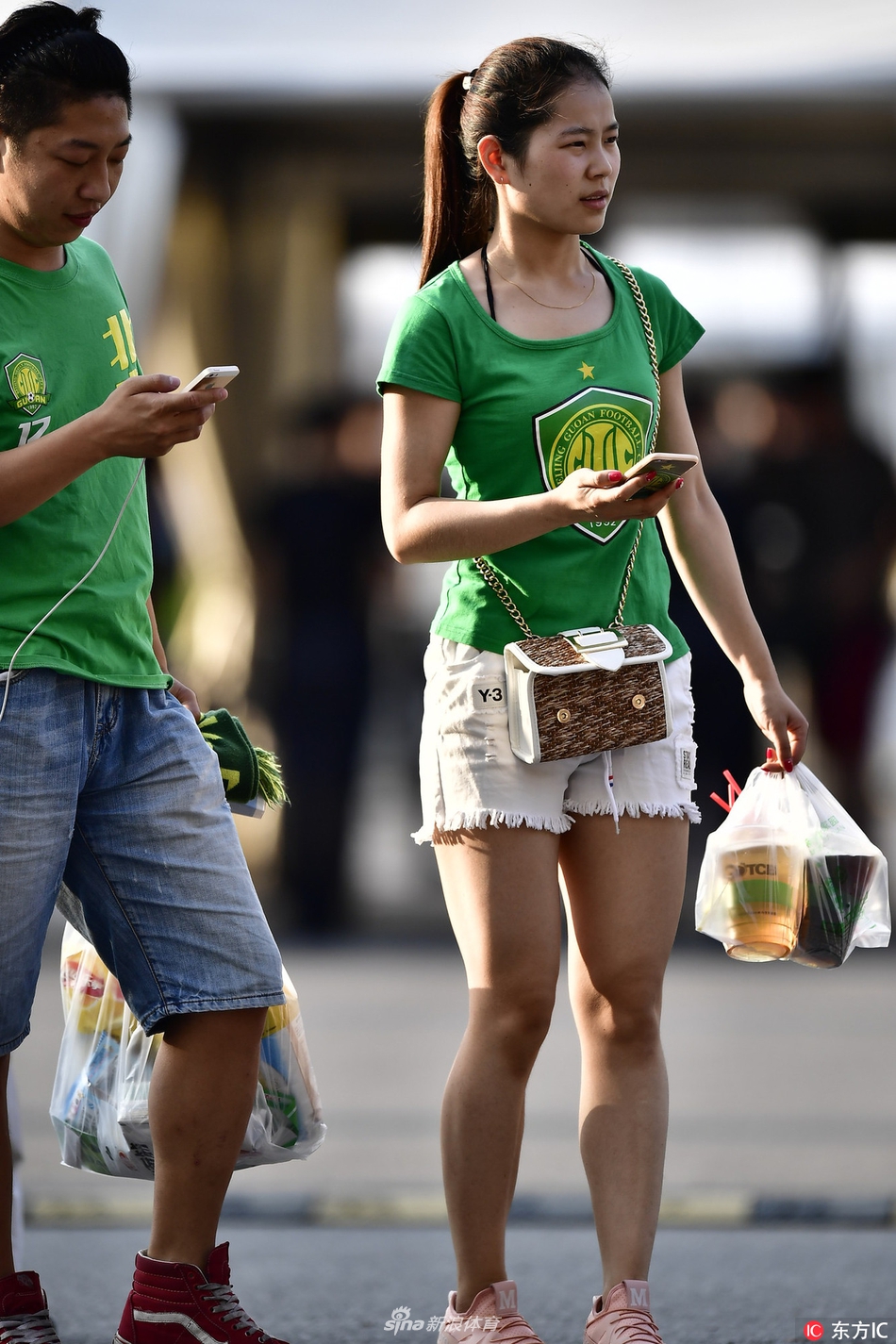 就在你身边的国安球迷小姐姐们