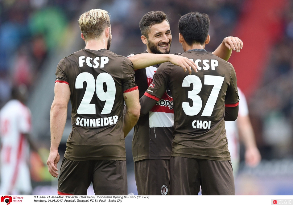 友谊赛圣保利4-2斯托克城