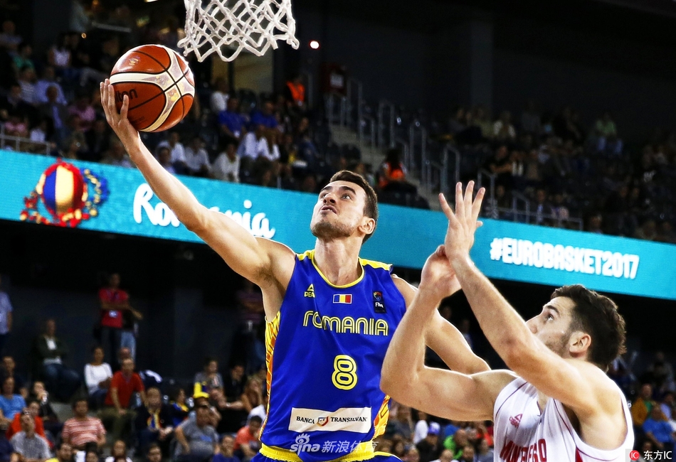 男篮欧锦赛黑山86-69罗马尼亚