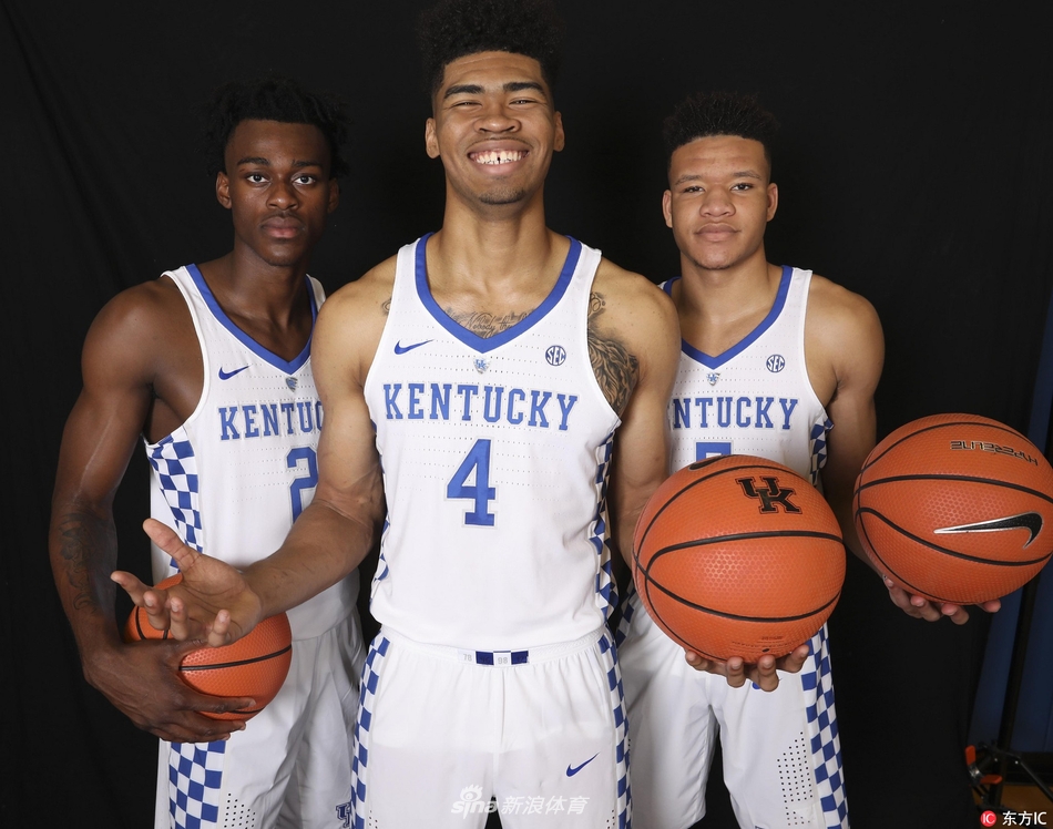 肯塔基大学野猫队拍摄写真