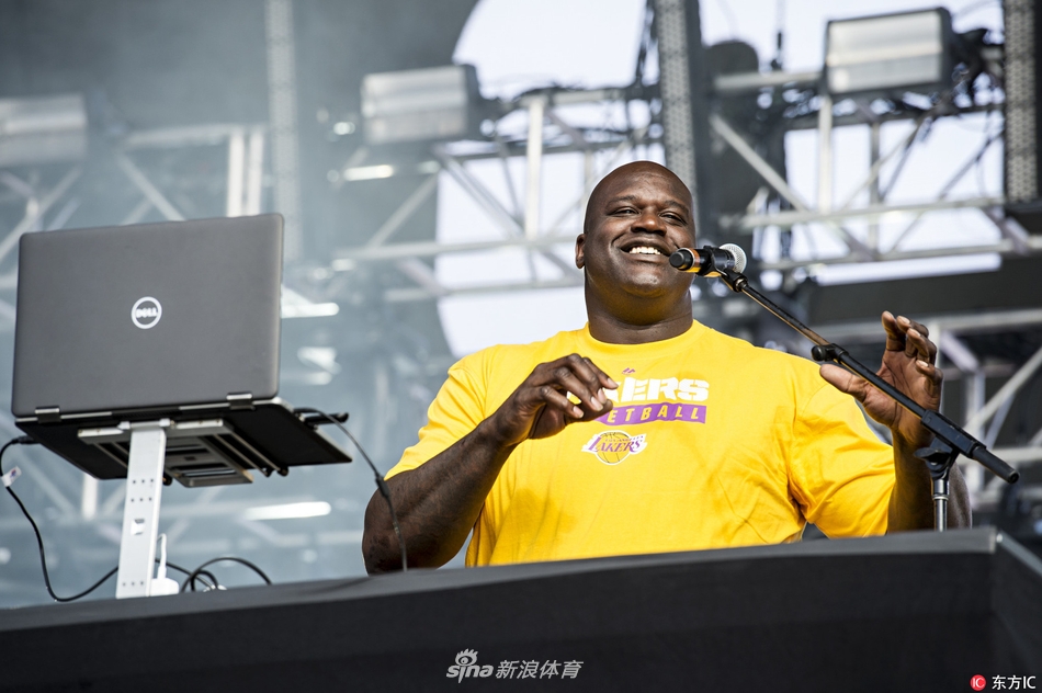 奥尼尔变身dj秀音乐天赋