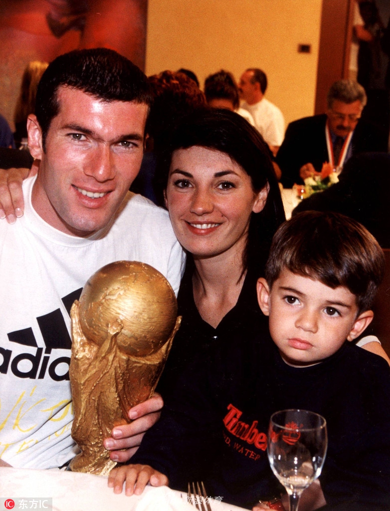 体坛老照片：齐达内