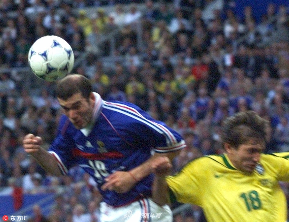 体坛老照片：齐达内