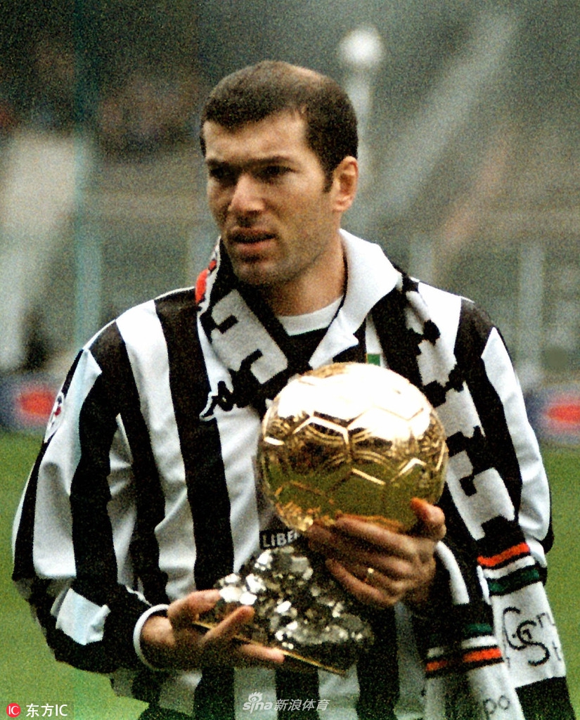 体坛老照片：齐达内