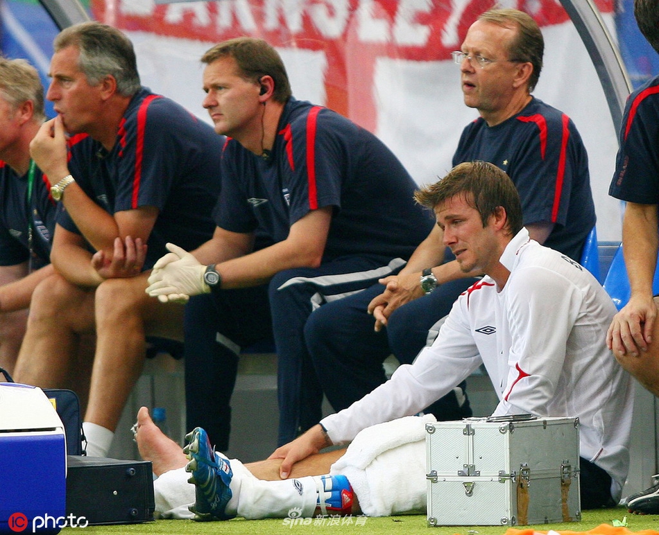 体坛老照片之贝克汉姆