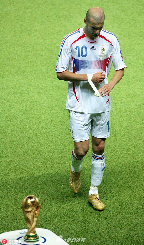 体坛老照片：齐达内