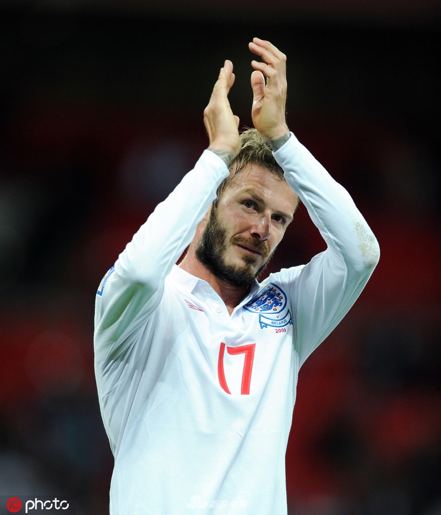 体坛老照片之贝克汉姆