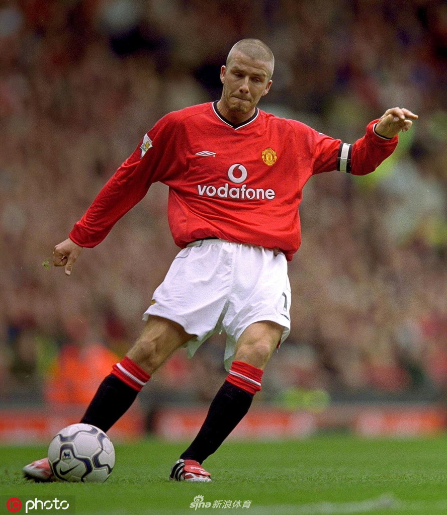 体坛老照片之贝克汉姆