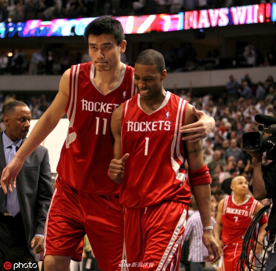 体坛老照片之姚明