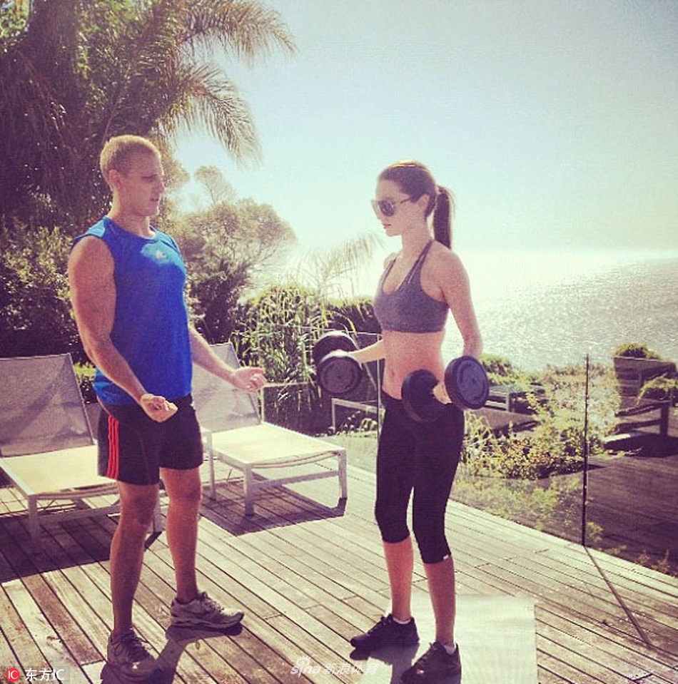 健身女神：维密超模米兰达-可儿