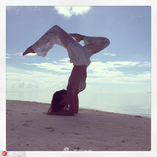 健身女神：维密超模米兰达-可儿