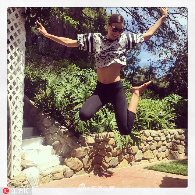 健身女神：维密超模米兰达-可儿