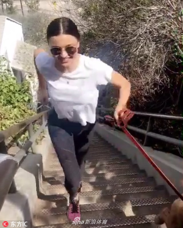 健身女神：维密超模米兰达-可儿