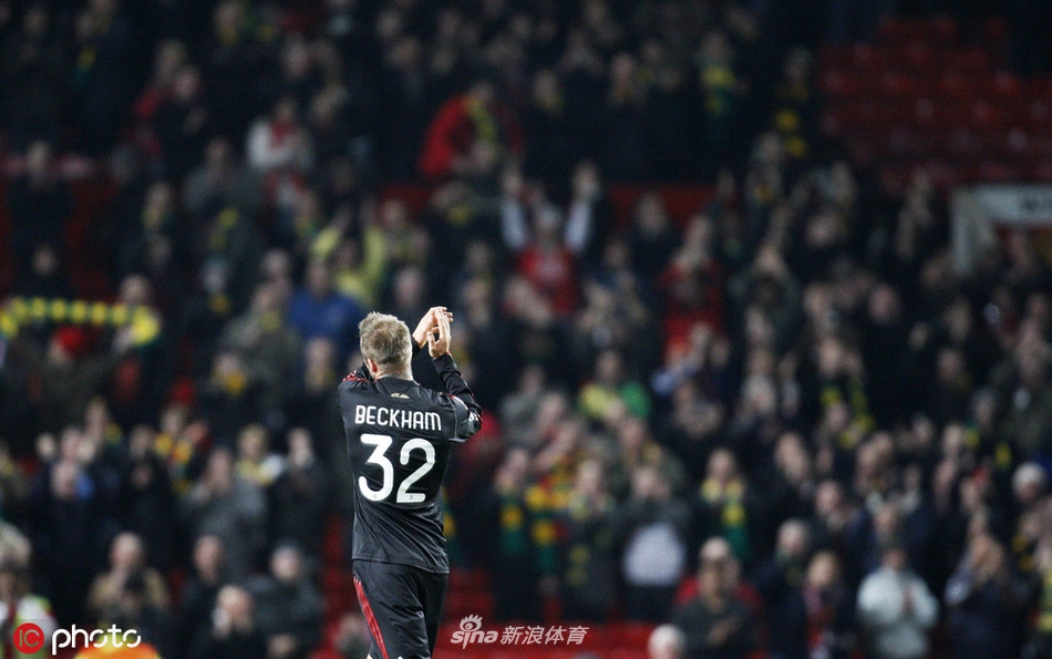 体坛老照片之贝克汉姆