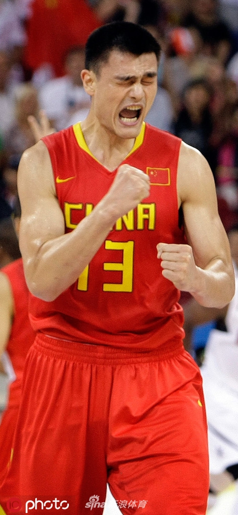 体坛老照片之姚明