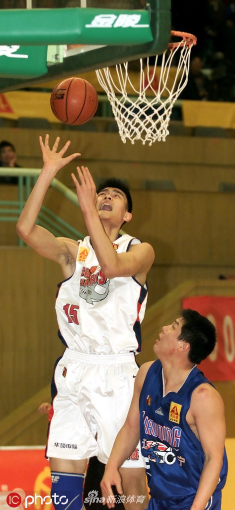 体坛老照片之姚明