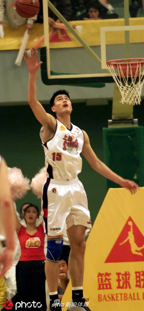 体坛老照片之姚明