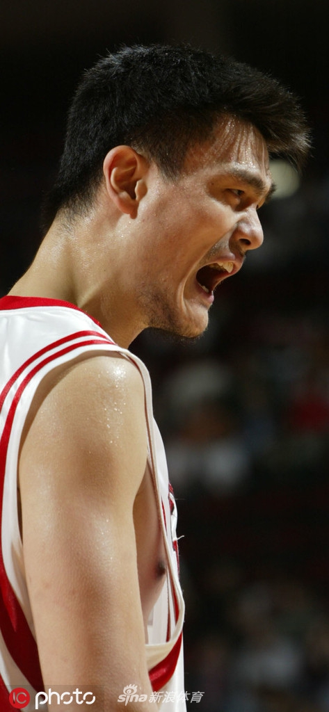 体坛老照片之姚明