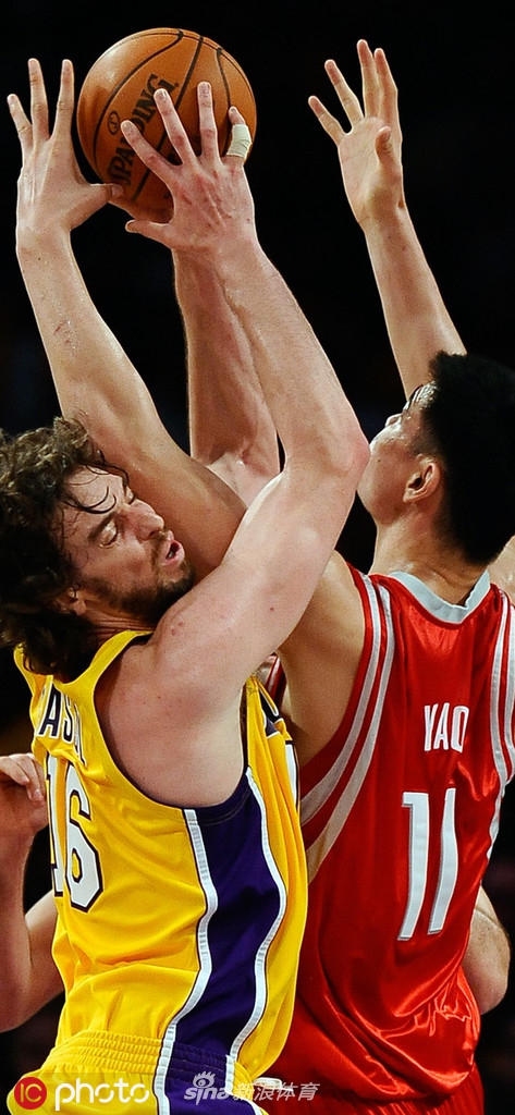 体坛老照片之姚明