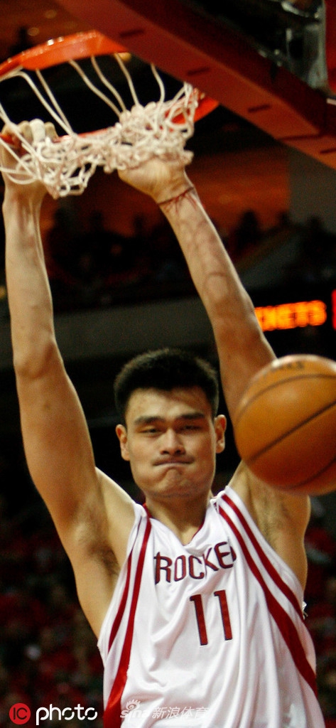 体坛老照片之姚明