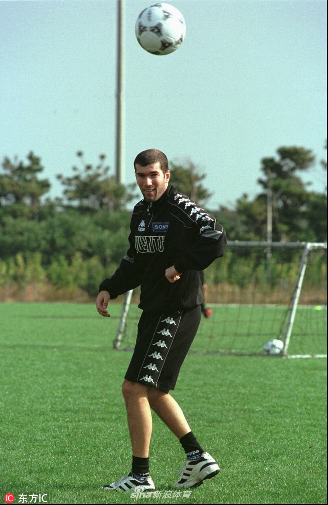 体坛老照片：齐达内