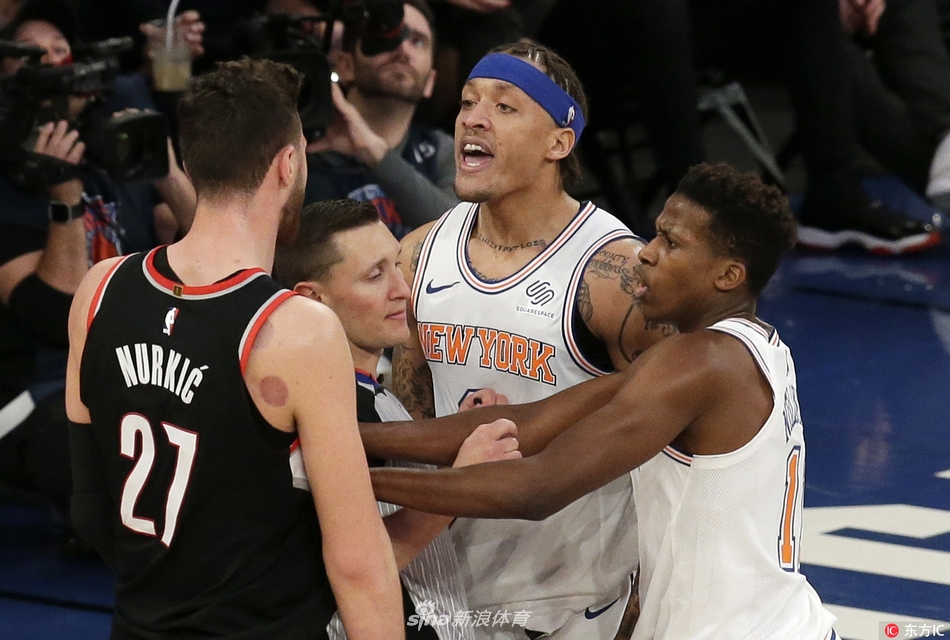 NBA赛场冲突不断！回顾赛季冲突合集