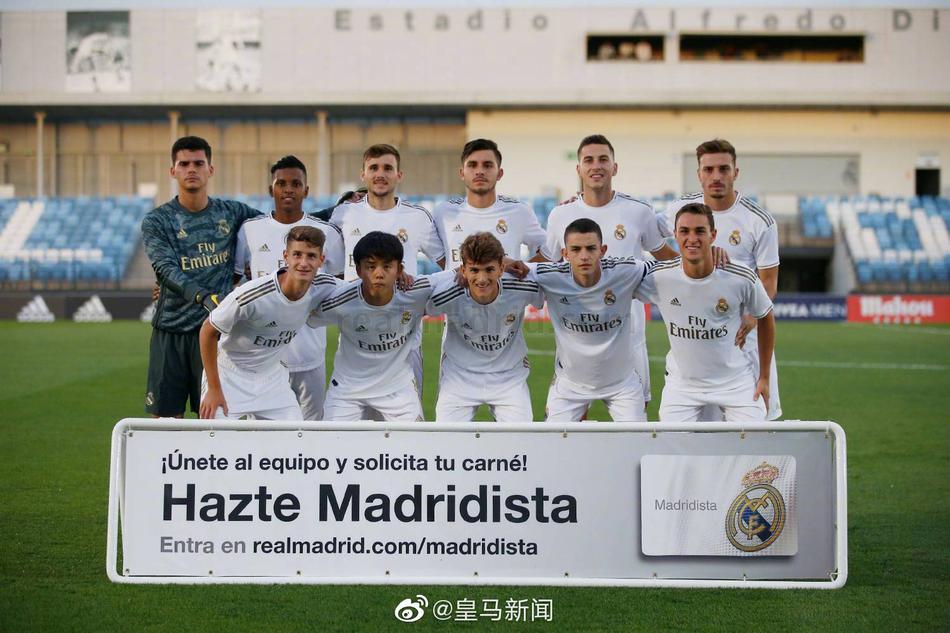 日本梅西+巴西天才完成皇马B队首秀