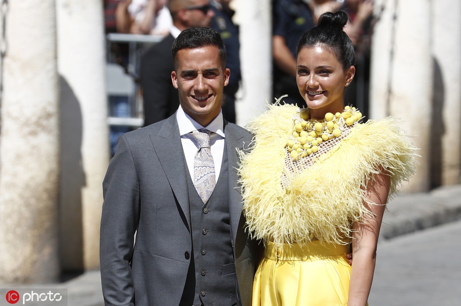 拉莫斯大婚 小贝都来了 皮克C罗不在