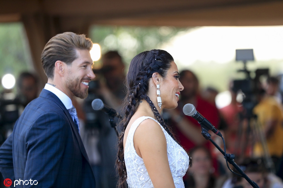 拉莫斯大婚 小贝都来了 皮克C罗不在