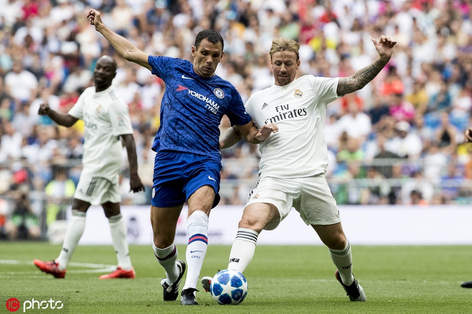 慈善赛皇马传奇5-4切尔西传奇