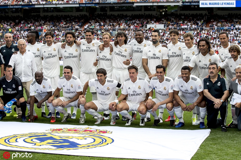 慈善赛皇马传奇5-4切尔西传奇